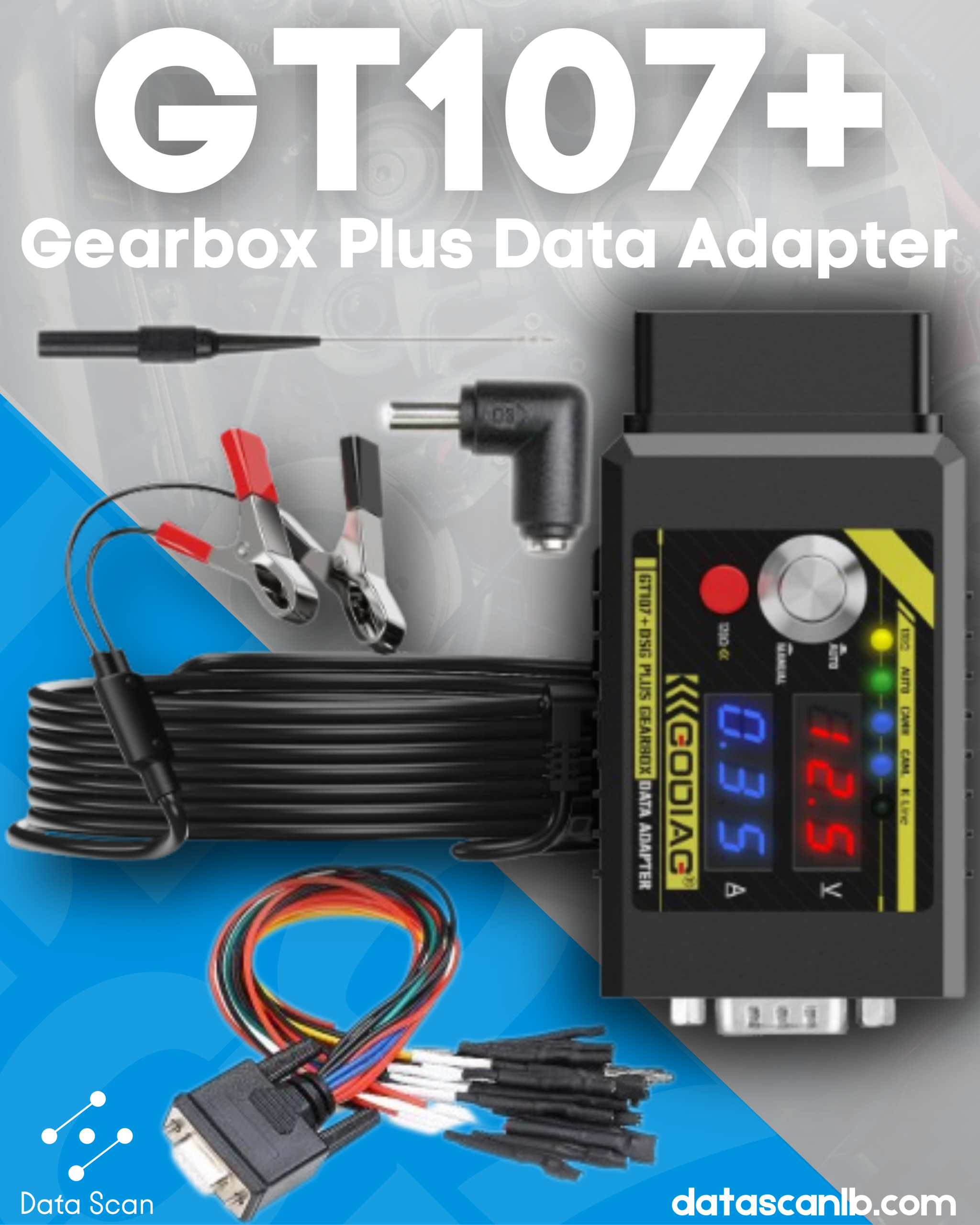 GT107+ Gearbox Plus Data Adapter
