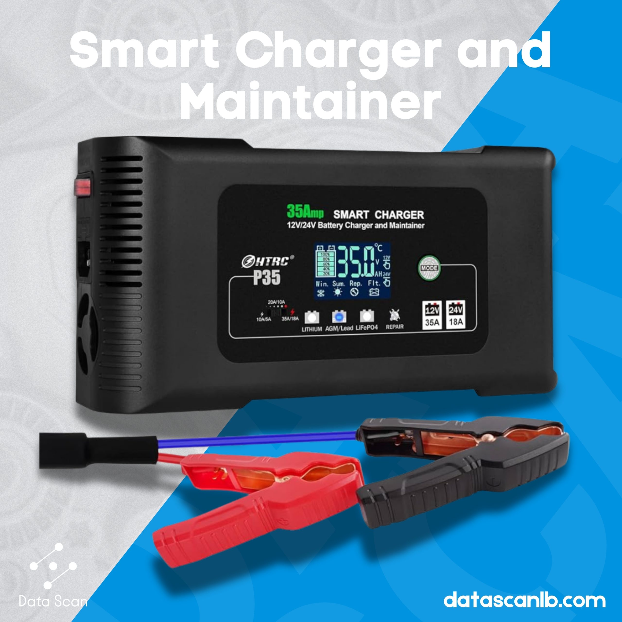 Smart Charger and Maintaner (1080 x 1080 px)