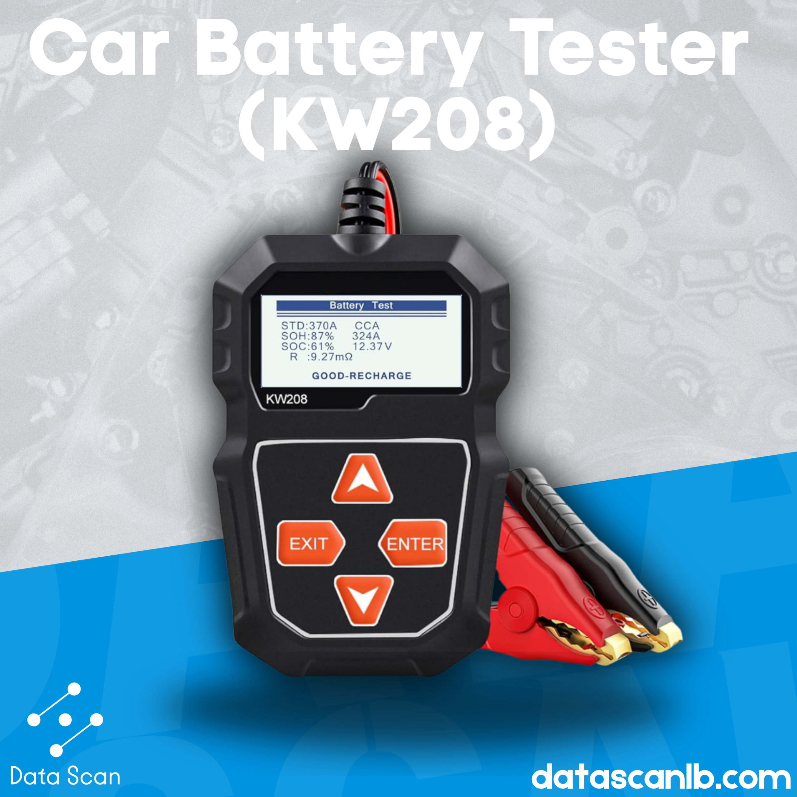 Car Battery Tester (KW208)