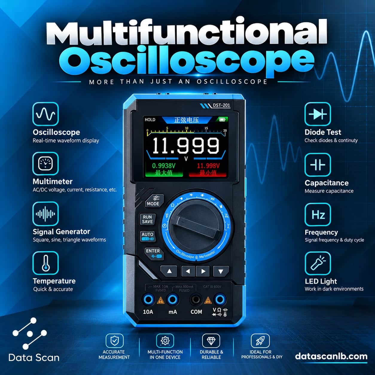 Multifunctional Oscilloscope